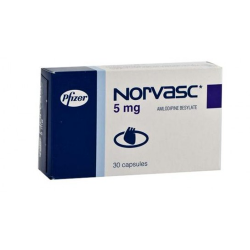 Norvas 5 mg 30 Tablets Pfizer
